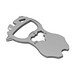 ROMINOX® Key Tool, Little Shopper - 14 Funktionen, silber