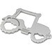 ROMINOX® Key Tool // Tractor - 18 functions (Traktor), silber
