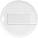 Round Credit Card USB-Stick, weiss, 64GB