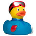 Schnabels® Bade-Ente Snowboarder, bunt