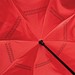 Stockschirm FLIPPED, rot-schwarz