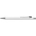 uma® Metall-Kugelschreiber Straight SI, blaue Mine, weiss