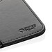 Swiss Peak RCS recyceltes 10W Wireless-Charging PU Mauspad, schwarz