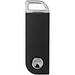 Swivel Rectangular USB-Stick, schwarz, 2GB