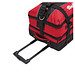 Trolley-Reisetasche BoGi S,rot, schwarz