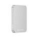 Urban Vitamin Compton 10000mAh Powerbank aus RCS Plastik/Alu, silber