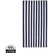 VINGA Lagoa GRS Strandtuch, navy blau, weiß