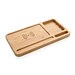 XD COLLECTION Bambus Desk Organizer mit 10 Wireless Charger, braun