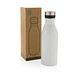 XD COLLECTION Deluxe Wasserflasche aus RCS recyceltem Stainless-Steel, weiß