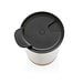XD COLLECTION GRS rPP Edelstahl-Kaffeebecher mit Kork, silber