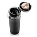 XD COLLECTION Vakuum Flasche Easy Lock, 450 ml, schwarz