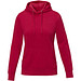 Charon Damen Kapuzenpullover, rot, XS