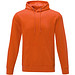 Charon Herren Kapuzenpullover, orange, S