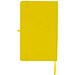 Notizbuch Happy, DIN A5, blanko, gelb